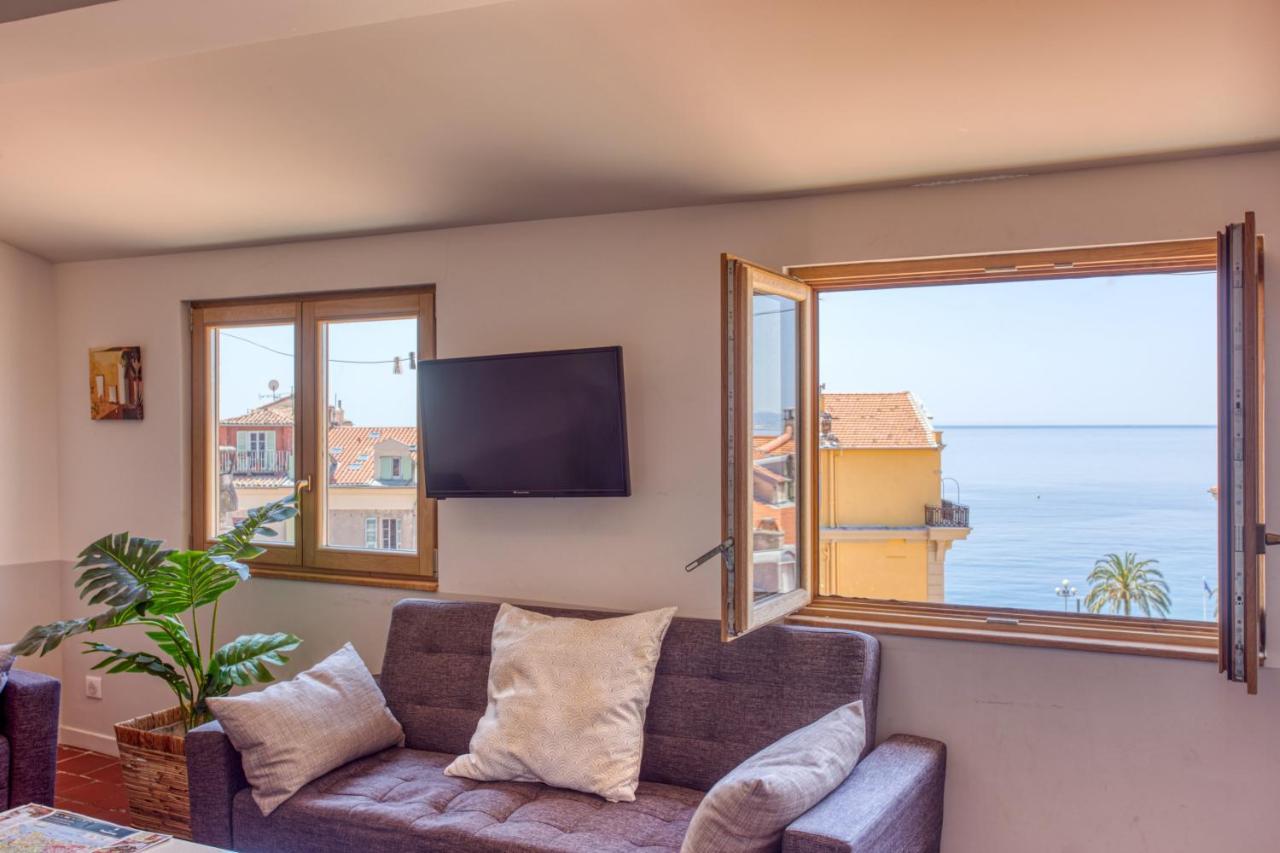 LE GILLY 6 - F3 EXCEPTIONNEL, VUE MER, MODERNE, CLIMATISATION, Vieux-Nice Extérieur photo