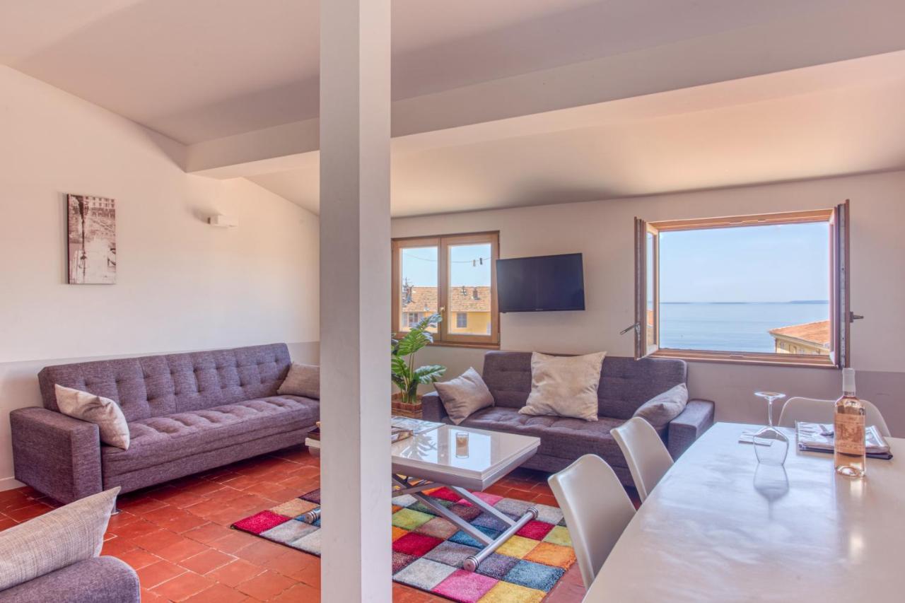 LE GILLY 6 - F3 EXCEPTIONNEL, VUE MER, MODERNE, CLIMATISATION, Vieux-Nice Extérieur photo