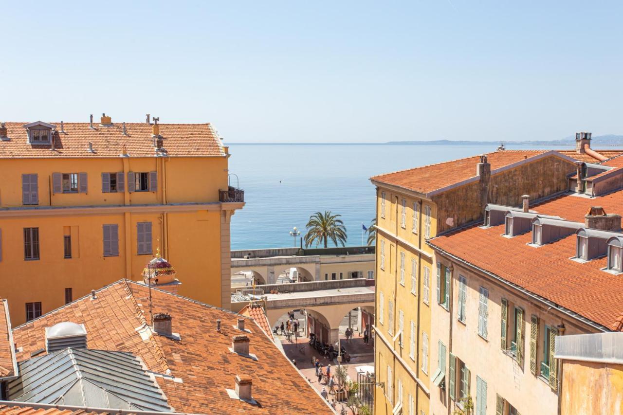 LE GILLY 6 - F3 EXCEPTIONNEL, VUE MER, MODERNE, CLIMATISATION, Vieux-Nice Extérieur photo