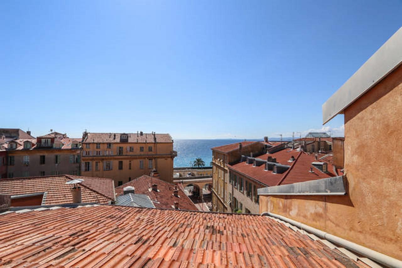 LE GILLY 6 - F3 EXCEPTIONNEL, VUE MER, MODERNE, CLIMATISATION, Vieux-Nice Extérieur photo